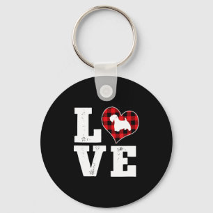 Love Sealyham Terrier Dog Lover For Dog Vale Key Ring
