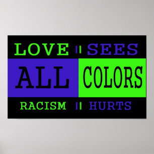 Love Sees All Colours Poster