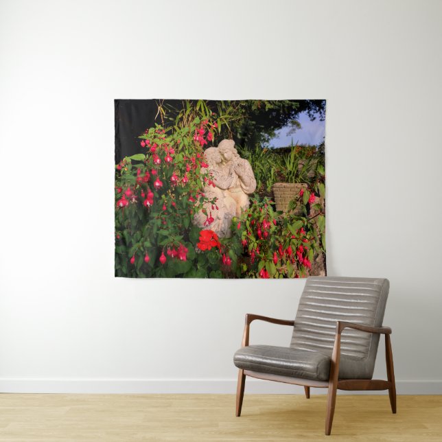 Love Set in Stone Tapestry (In Situ (Horizontal))