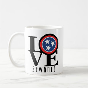 LOVE Sewanee Tennessee 11oz Coffee Mug