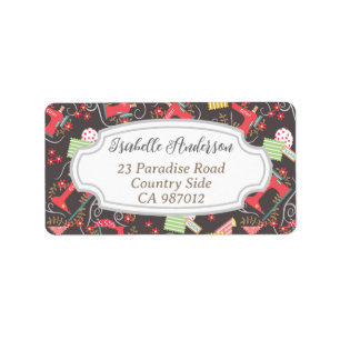 Love Sewing Machine Brown Label