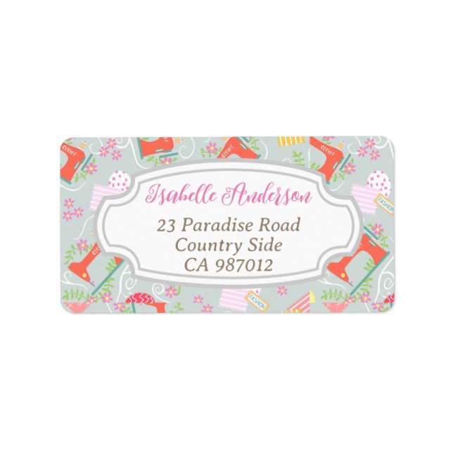 Love Sewing Machine Grey Label (Front)