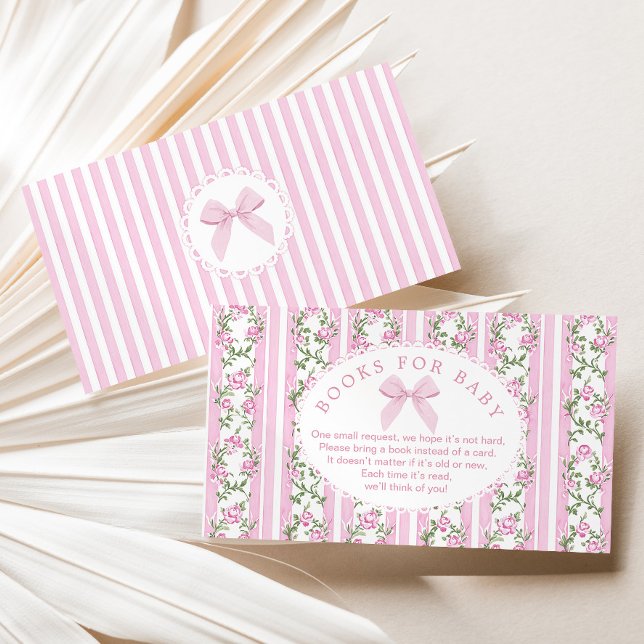 Love Shack Baby Bow Books for baby Enclosure Card (Creator Uploaded)