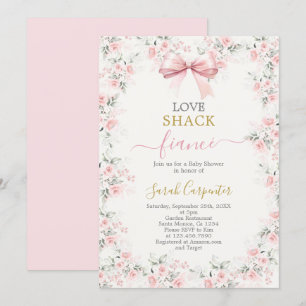 Love Shack Fiancé Bridal Shower Invitation