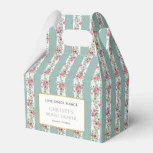 Love Shack Fiance Floral Garden Bridal Shower Favour Box