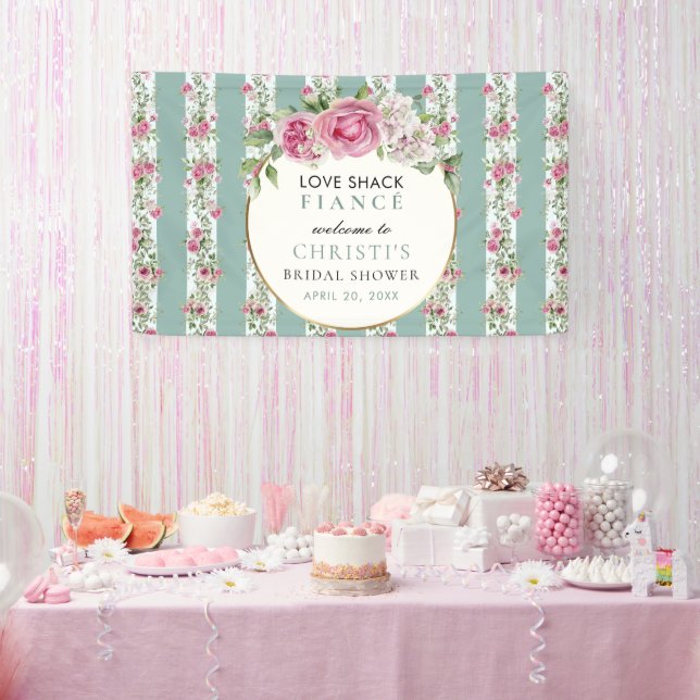 Love Shack Fiance Garden Party Banner (Party)