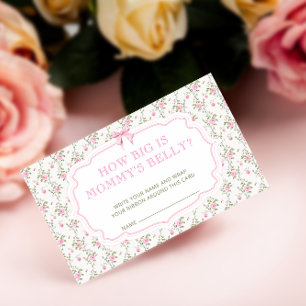 Love Shack How Big Is Her Belly Enclosure Card