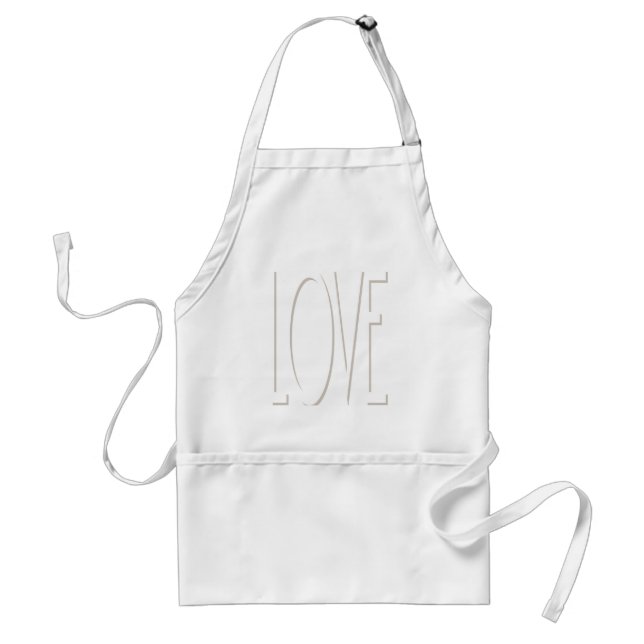 LOVE Shadow Standard Apron (Front)