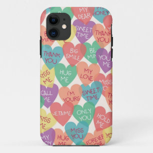 Love Shape Background iPhone 11 Case