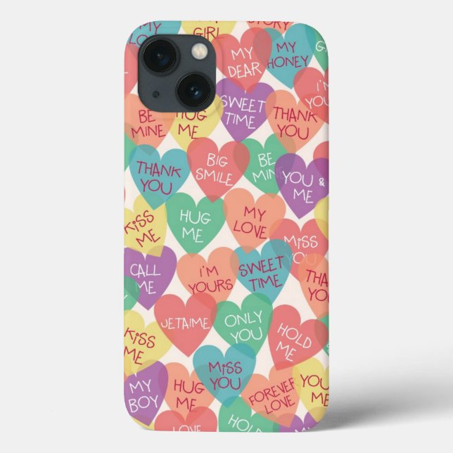 Love Shape Background Case-Mate iPhone Case (Back)
