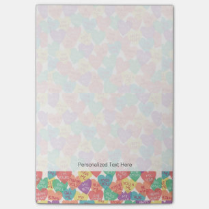 Love Shape Background Post-it Notes