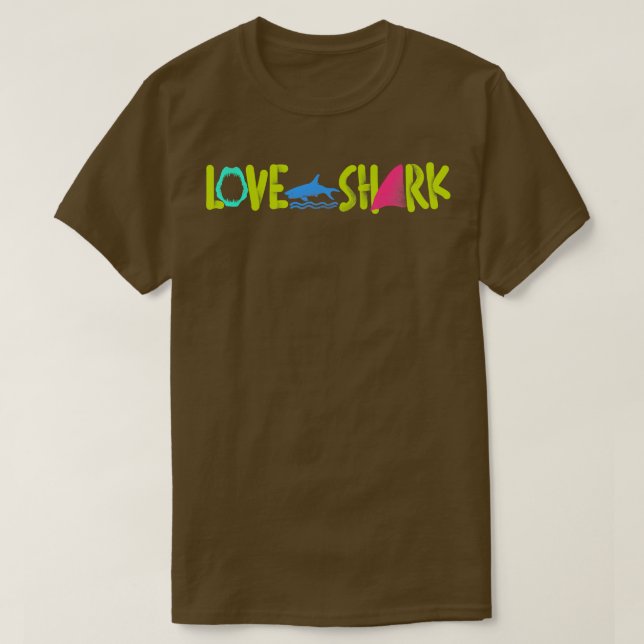 Love Shark T-Shirt (Design Front)