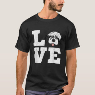 LOVE Sheepadoodle for Doodle Dog Lovers  for Men W T-Shirt