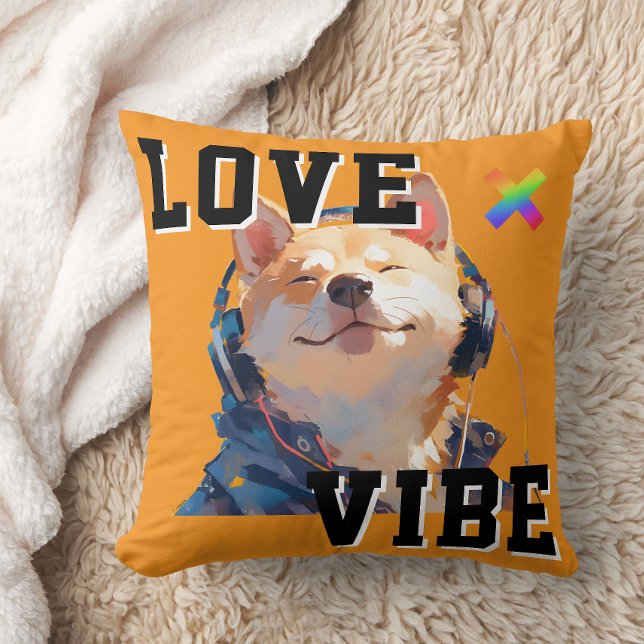 LOVE × SHIBA - Custom Cushion (Creator Uploaded)