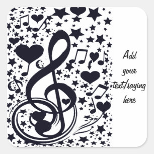 Love Shines_ Square Sticker