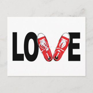 Love & Shoes Postcard