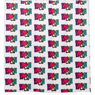 Love Shower Curtain