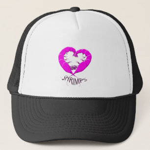 love shrimps trucker hat