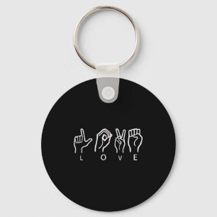 Love Sign Language Asl Valentines Day Gifts For He Key Ring