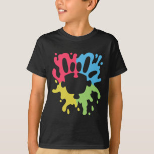 Love Sign Non-verbal Autism Support Awareness Puzz T-Shirt