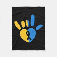 Love Sign Non-verbal Down Syndrome Awareness Heart