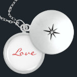 Love sign sterling silver necklace<br><div class="desc">Love sign</div>