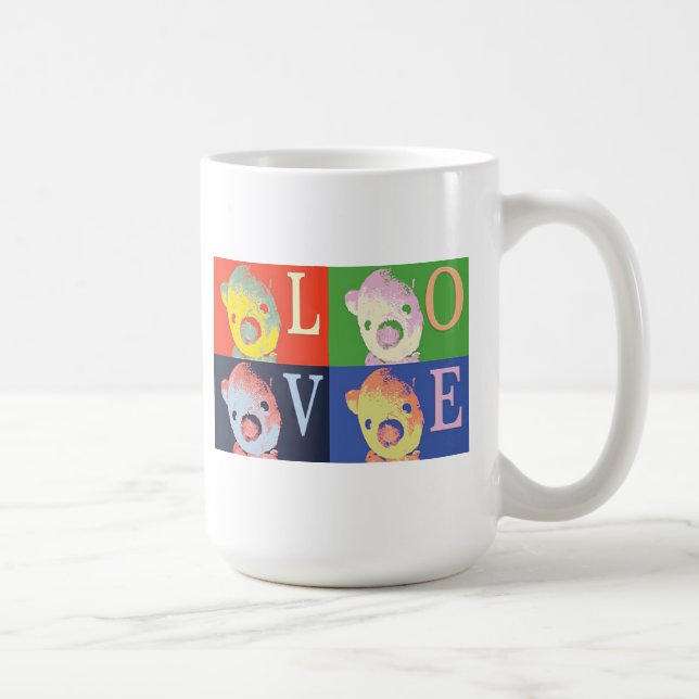 LOVE SILLY OLD BEAR MUG (Right)