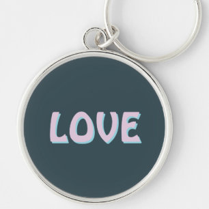 LOVE SIMPLE GIFT WOMEN GIRLFRIEND FRIEND KEY RING