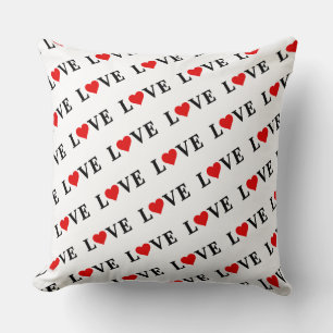 LOVE Simple Minimalist Elegant Cushion