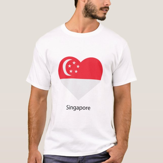 Love Singapore  T-Shirt (Front)