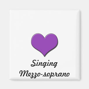 Love Singing-Mezzosoprano Magnet