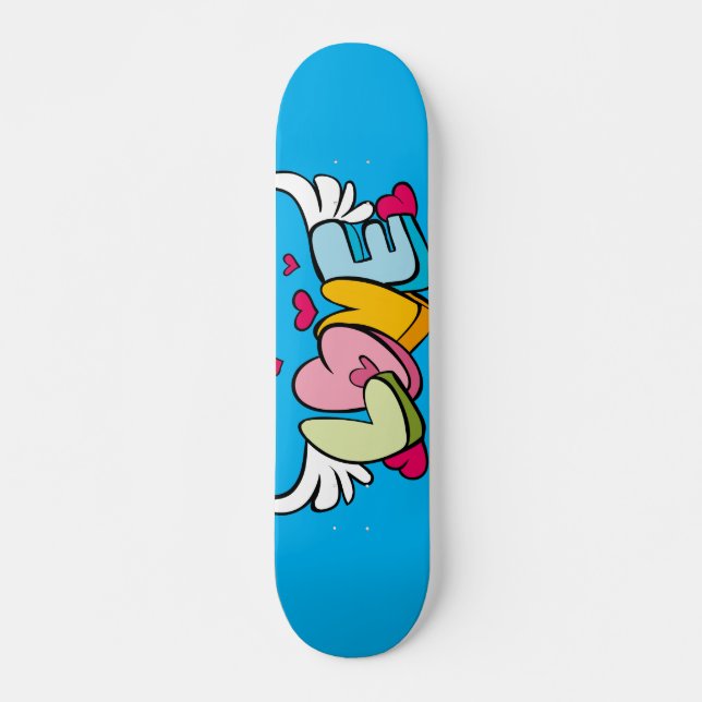 Love Skateboard Custom Design (Front)