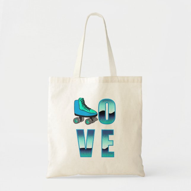 Love Skating Tote Bag (Front)