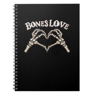 Love Skeleton Hand Classic Notebook