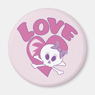 Love Skull Magnet