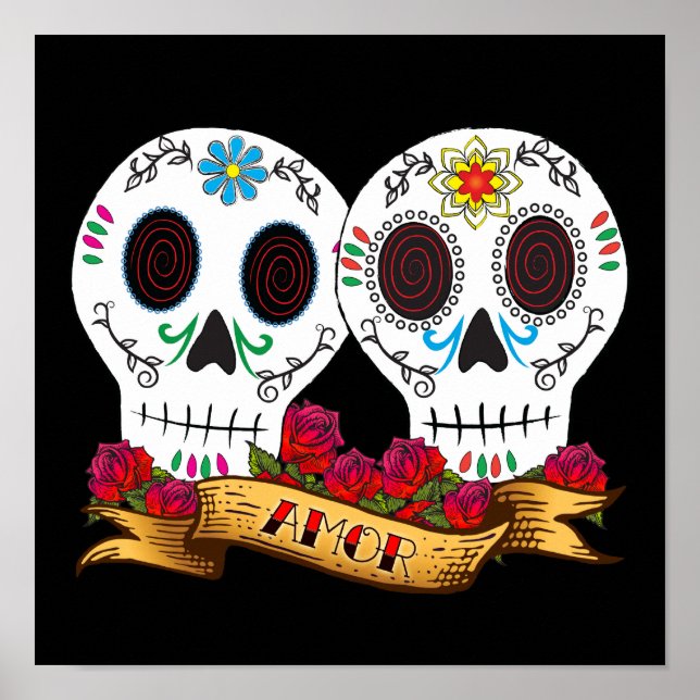 Love Skulls "Amor" Poster (Front)
