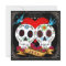 Love Skulls Square Invitation