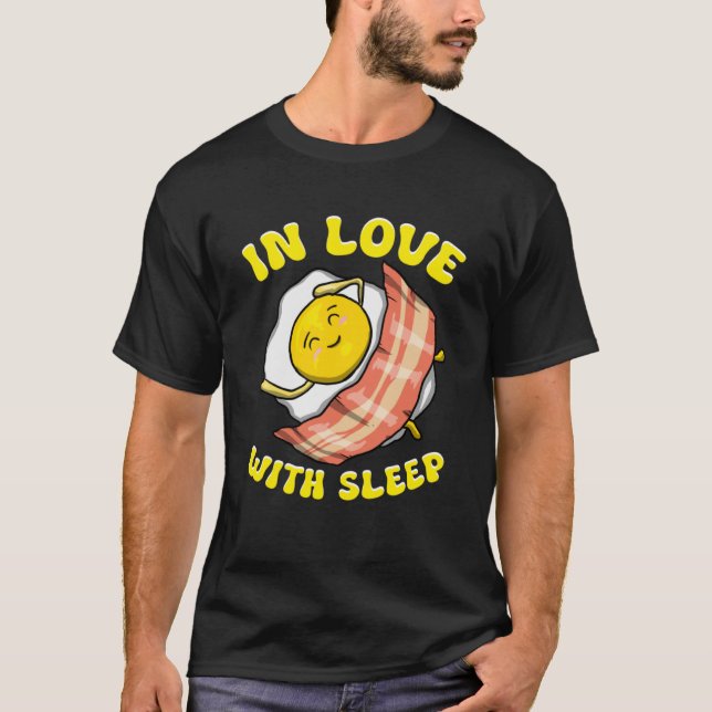 Love Sleep Egg   Graphic Men Women Kids T-Shirt (Front)