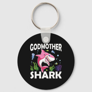 Love Smile Nice Fish Godmother Shark In The Sea Key Ring