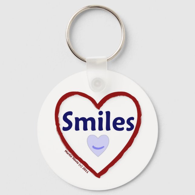 Love Smiles Key Ring (Front)