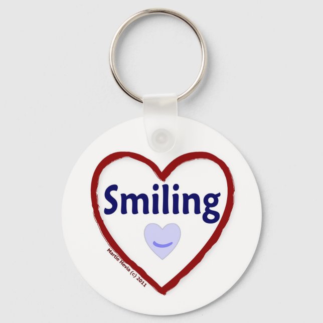 Love Smiling Key Ring (Front)