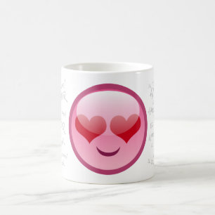 LOVE SMILLE COFFEE MUG