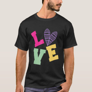 Love Snowshoeing Snowshoer Snowshoe Mountaineering T-Shirt