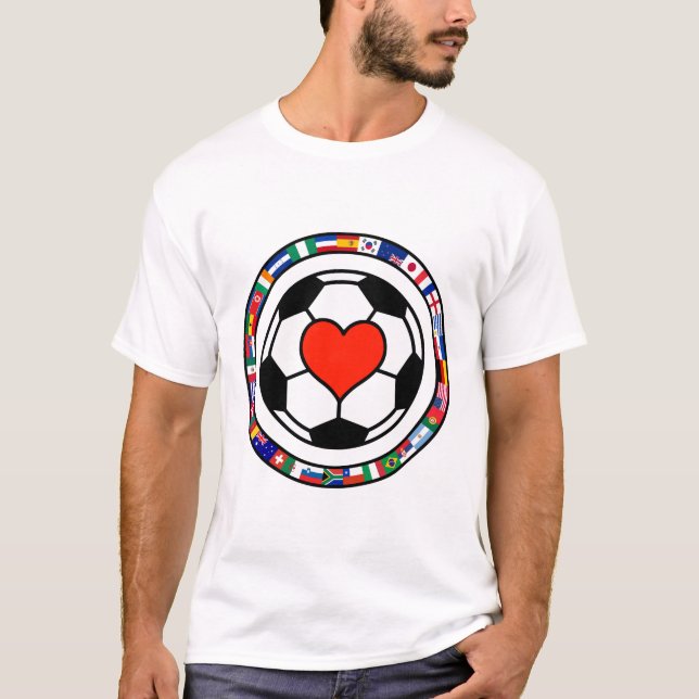 Love Soccer 2010 T-Shirt (Front)