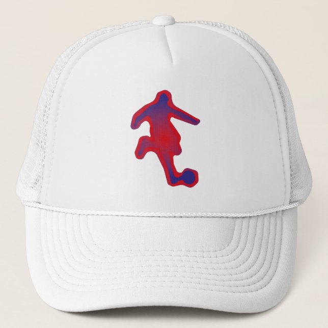 LOVE SOCCER BY MASANSER PIXELAT TRUCKER HAT (Front)