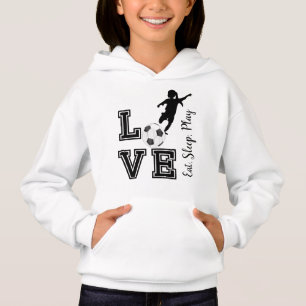 Love Soccer - Eat, Sleep, Play - Girl