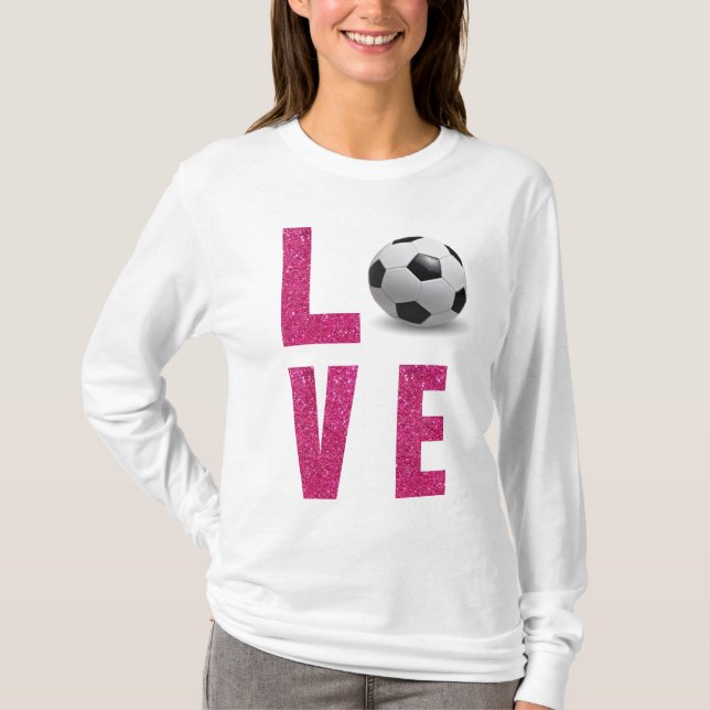 Love Soccer T-Shirt (Front)