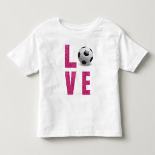 Love Soccer Toddler T-Shirt