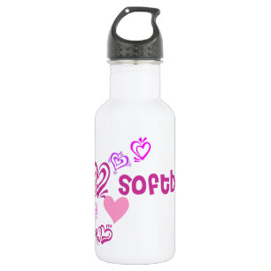 Love Softball 532 Ml Water Bottle