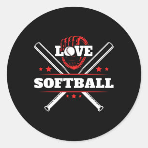 Love Softll _1 Classic Round Sticker